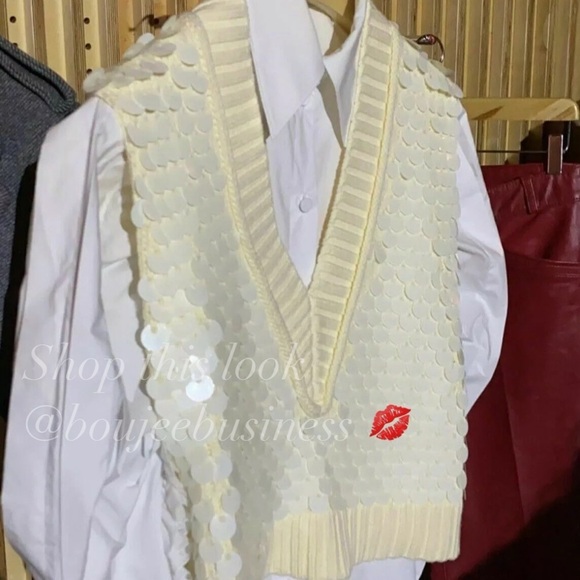 H&M Sequined Sweater Vest - Picture 7 of 14